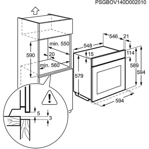 Electrolux EOB8857AOX beépíthető gőzsütő