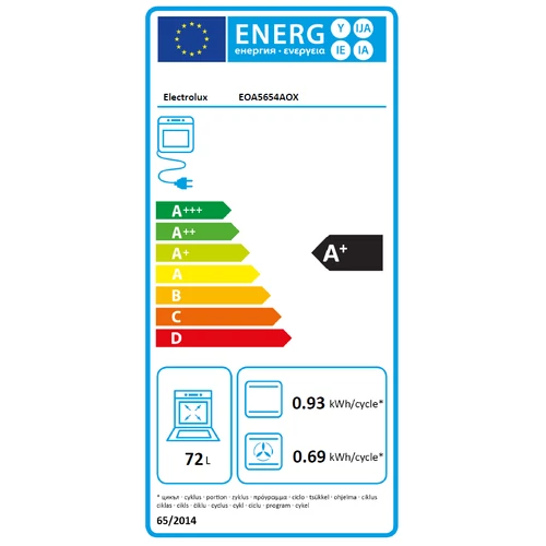 Electrolux EOA5654AOX beépíthető katalitikus sütő