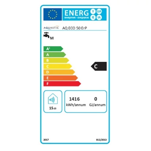 Hajdu AQ Aquastic ECO 50 villanybojler EU-Erp