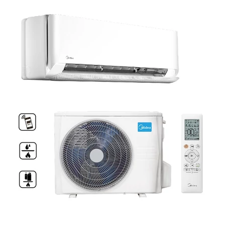 Midea Breezeless E MCB-12-SP oldalfali split klíma csomag 3,5 kW