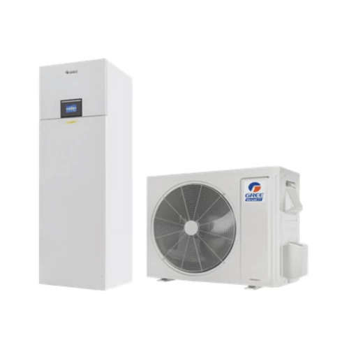 Gree Versati IV All In One – 8,4 kW-os osztott rendszerű levegő-víz hőszivattyú beépített HMV tárolóval (1 fázisú)