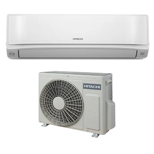 Hitachi Airhome 600 RAK-VJ42RHAE/RAC-VJ42WHAE oldalfali split klíma csomag 4,2 kW