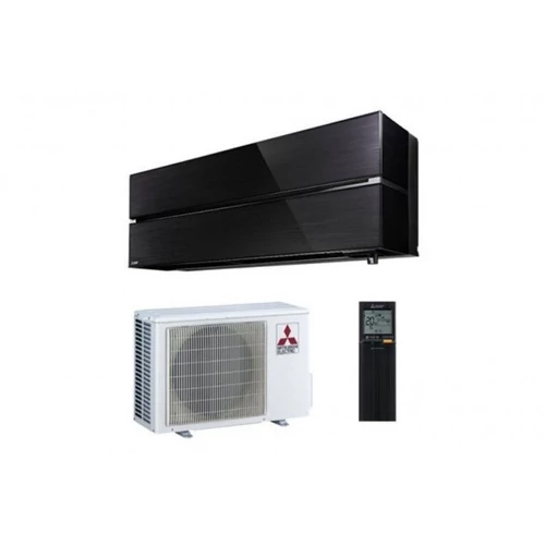 Mitsubishi MSZ/MUZ-LN25VG2B Diamond (tükrös fekete) oldalfali split klíma csomag 2,5 kW