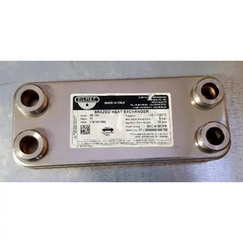 Zilmet forrasztott hőcserélő 20 kW ZB 190-20 3/4