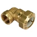 KPE csatlakozó réz könyök BM 40-5/4"