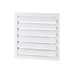Vents GR 400x400 Ipari Szellőzőrács Műanyag Keret és Lamellák