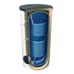 Bosch AS 500 DUO / 8 bar HMV tároló 2 hőcserélővel