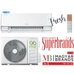 Polar Fresh SIEH0035SDF/SO1H0035SDF oldalfali split klíma csomag 3,5 kW