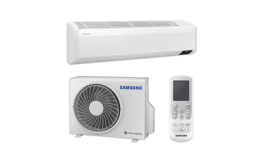 Samsung Wind-Free Comfort AR18TXFCAWKNEU/XEU split klíma csomag 5.0 kW -  Fali Split Klímák